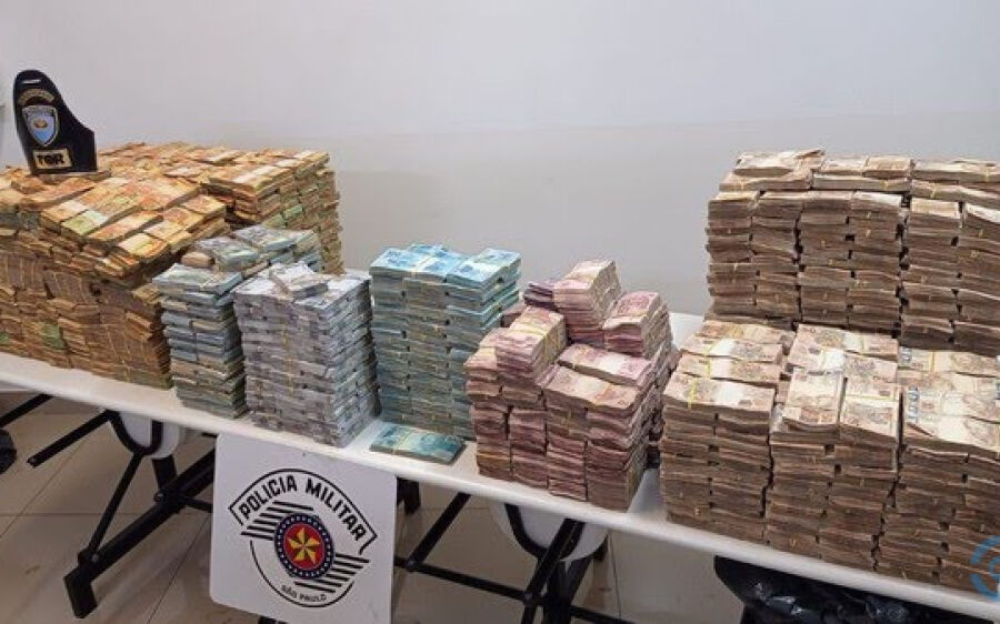 Quase R$ 12 milhões que viriam para MS são apreendidos em Presidente Prudente