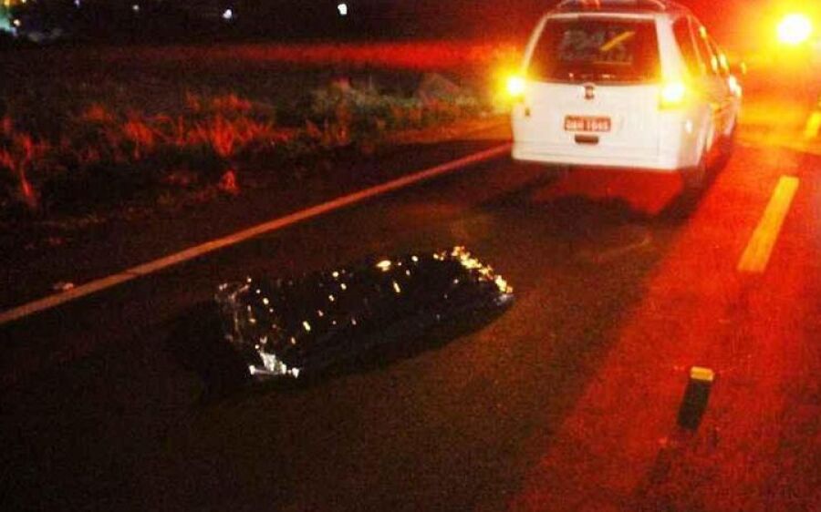 Idoso morre ao ser arremessado a 14 metros após acidente em Campo Grande