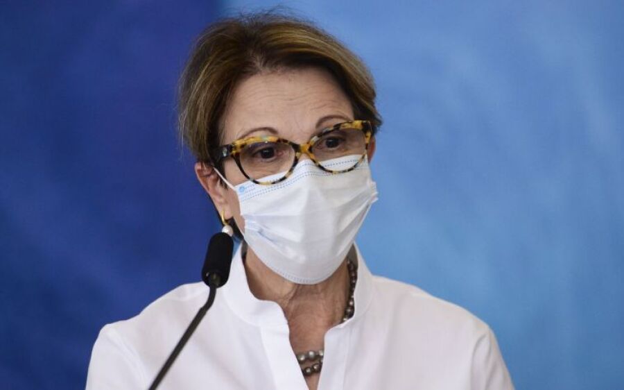 Ministra Tereza Cristina retorna aos trabalhos em Brasília após covid