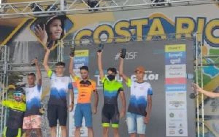Associação Modelo Coxim de Ciclismo conquista 14 pódios em Costa Rica