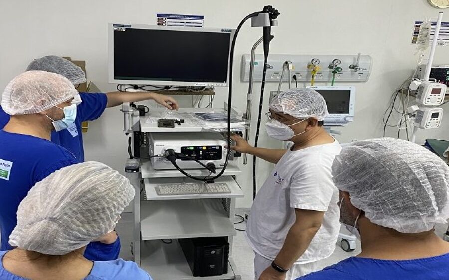 Hospital Regional de Ponta Porã recebe aparelho de última geração para endoscopia e colonoscopia