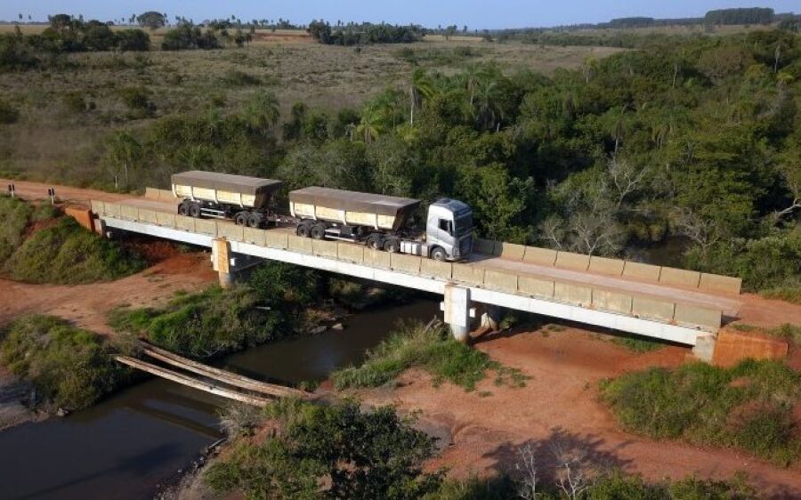 Com investimento de R$ 2,3 milhões, governo vai construir ponte de concreto em Porto Murtinho