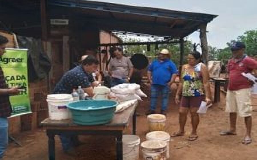 Utilização da cultura de mandioca é destaque no Dia de Campo em Coxim 