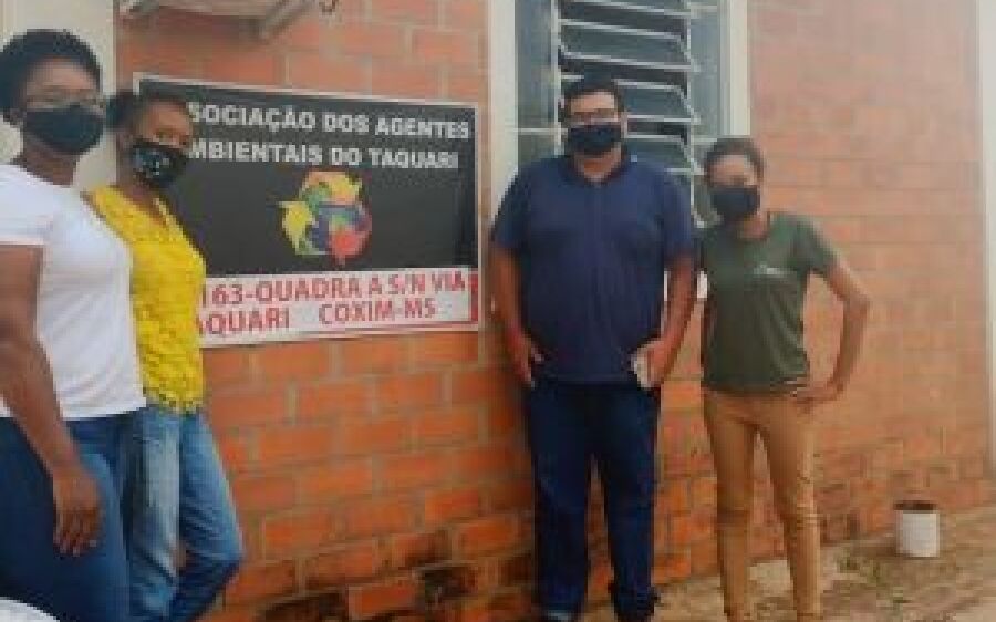 Agentes Ambientais do Taquari em Coxim viram referência na gestão de recicláveis