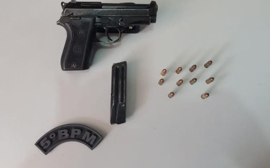 Polícia Militar prende homem em flagrante por ameaça e porte ilegal de arma em Rio Verde