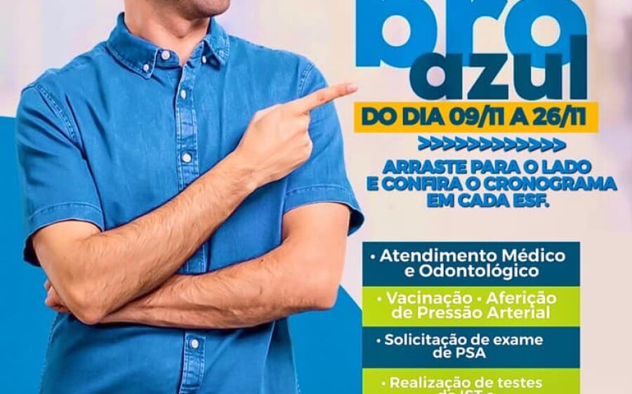 Rio Verde: Prefeitura inicia ações da  campanha NOVEMBRO AZUL