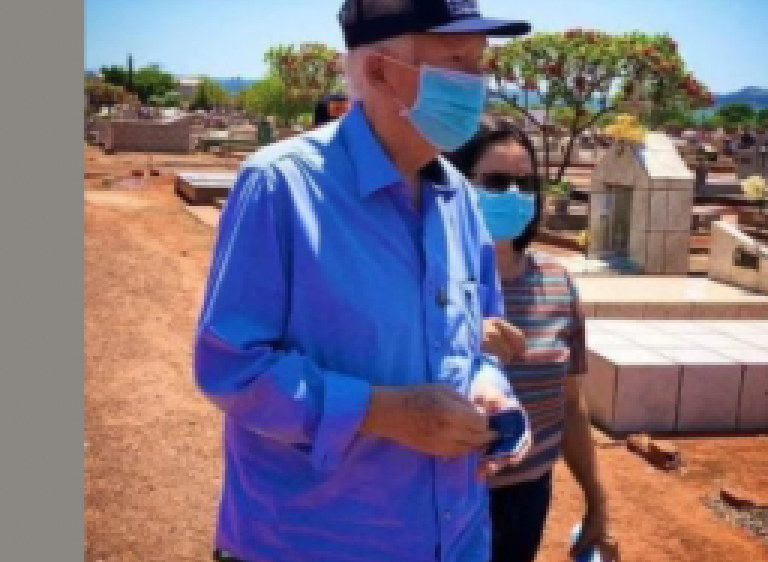 Prefeito Zé de Oliveira visita cemitérios e elogia trabalho da Secretaria de Obras