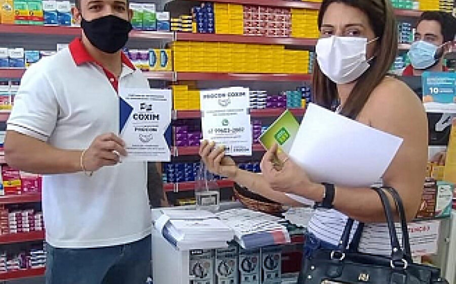 Procon orienta o comércio de Coxim