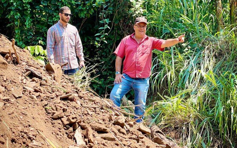 Rio Verde: Secretaria Obras inicia serviço de revitalização de galeria pluvial da Rua Porfirio Gonça