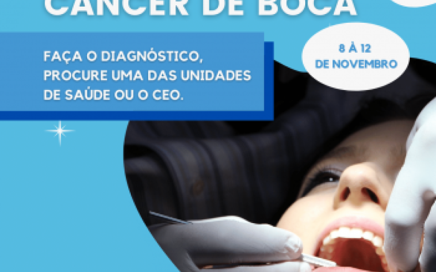Secretaria de Saúde realiza Semana de Prevenção do Câncer de Boca