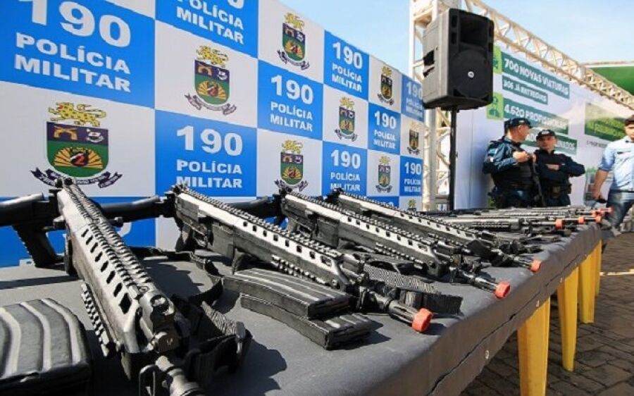 Até final de 2022 o Governo do Estado vai comprar 5,5 mil armas para as polícias do MS