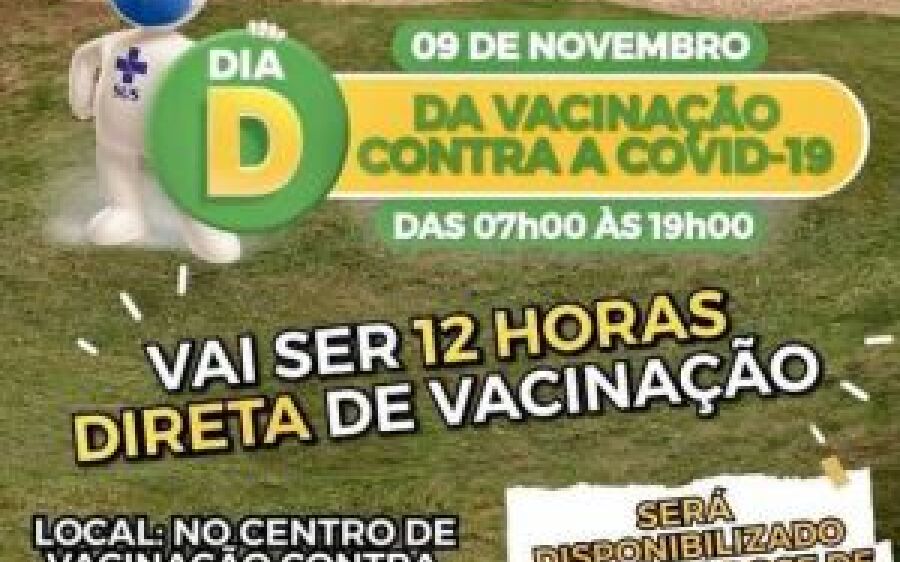 Rio Verde realiza nesta terça-feira vacinação em massa contra Covid-19