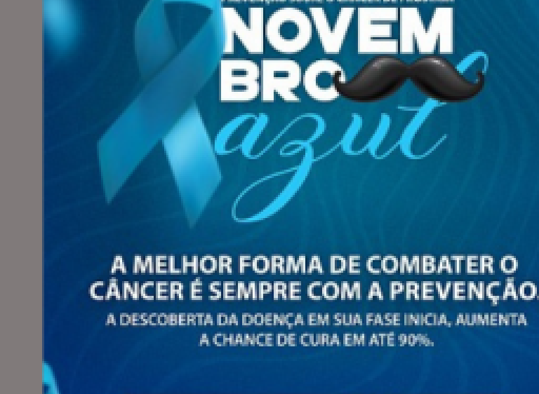 Secretaria de Saúde divulga programação do Novembro Azul de Coxim