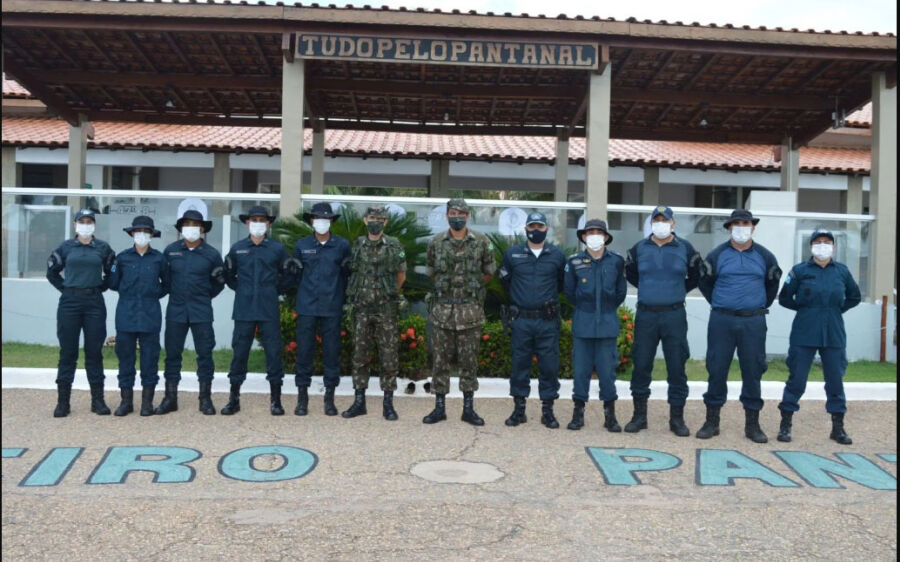 Policiais Militares de Coxim finalizam Eapan no 47º Batalhão de Infantaria