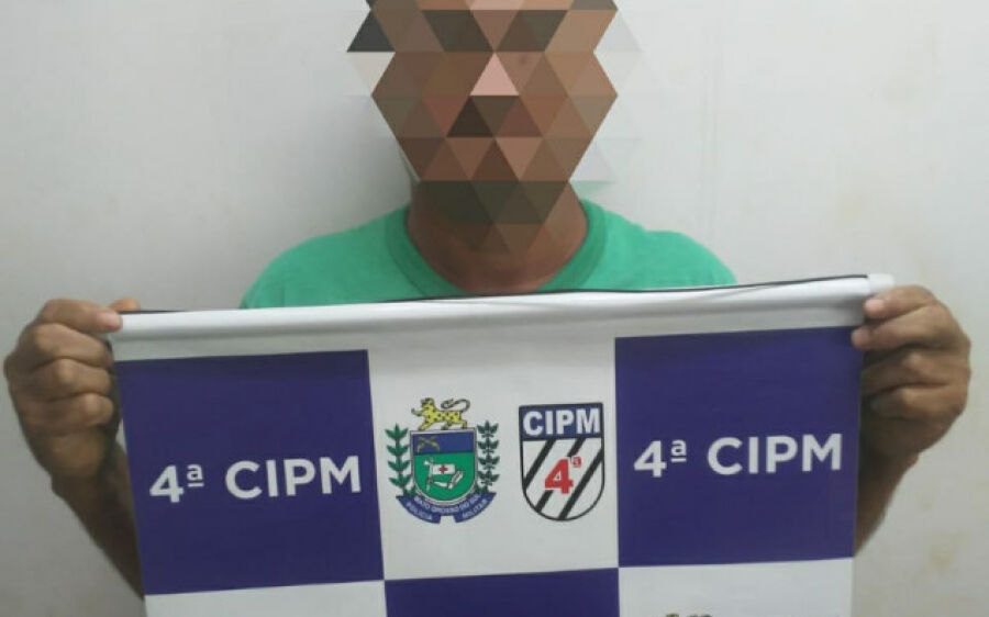 Com mandado de prisão em aberto, homem é preso pela PM DE Chapadão do Sul