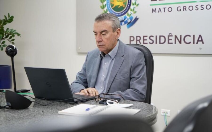 Presidente da ALEMS participa de reunião virtual com senadores sobre rota bioceânica