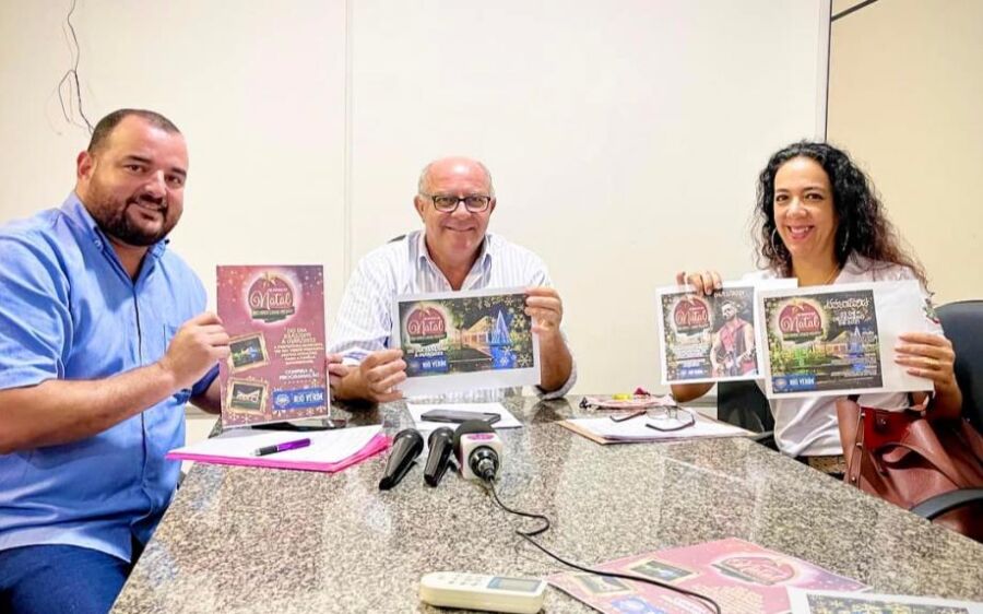 Prefeito Réus Fornari anuncia programação de natal em Rio Verde