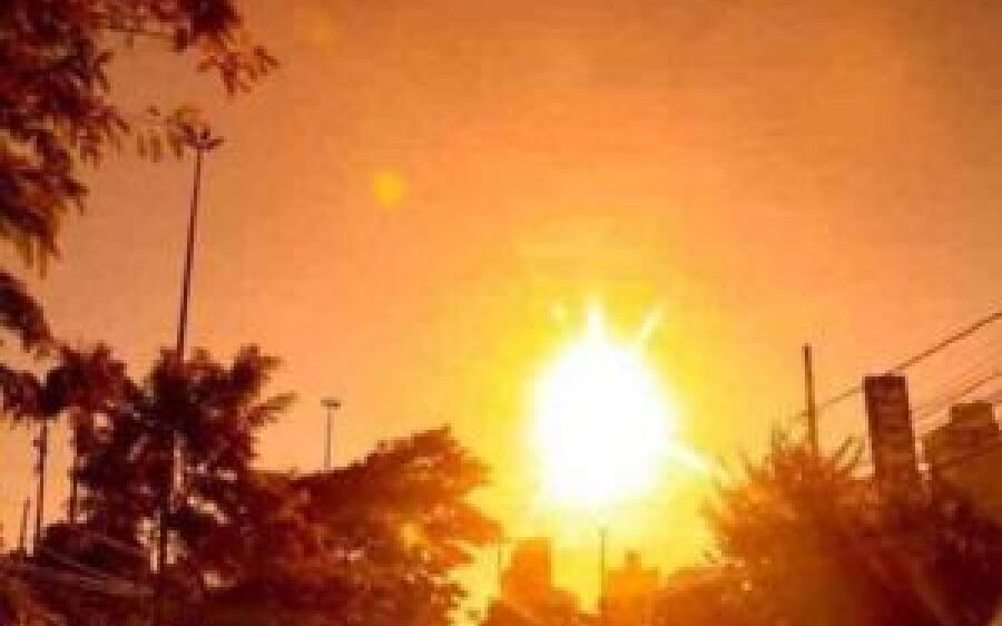 Segunda-feira tem previsão de tempo firme e calor de até 42ºC em MS
