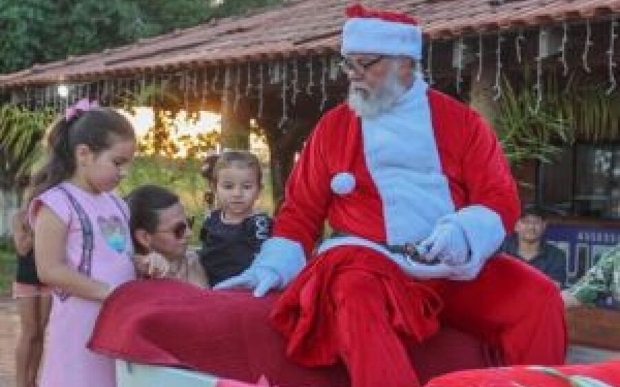 Prefeito de Rio Verde Réus Fornari abriu oficialmente a programação natalina de 2021