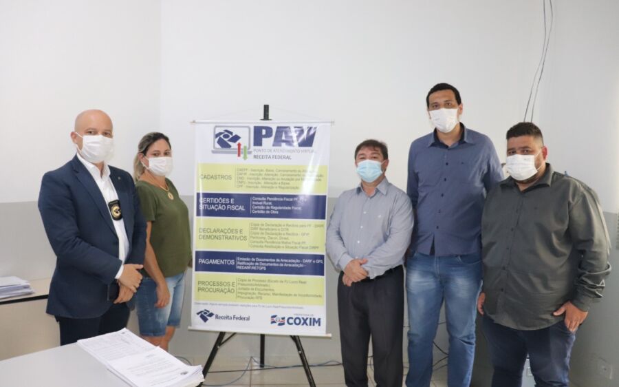 Com inauguração do PAV, população de Coxim pode contar com serviços da Receita Federal