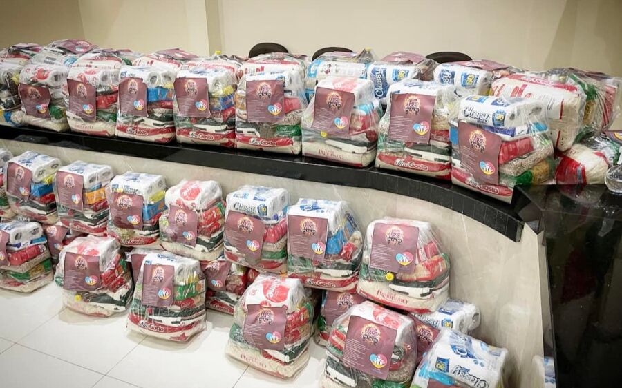 Rio Verde: Projeto social entrega 53 cestas de natal a  pacientes da saúde mental da cidade