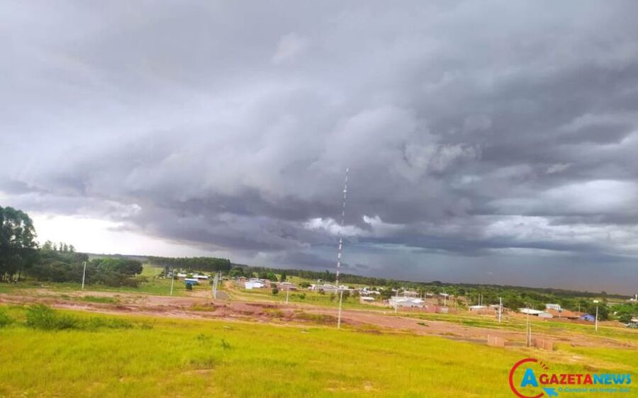 Inmet emite novo alerta de tempestades com perigo potencial para MS