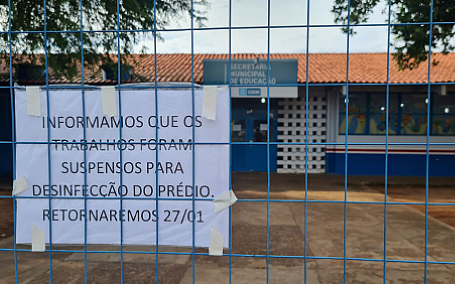 Secretaria de Educação fecha para desinfecção e altera cronograma de Processo Seletivo
