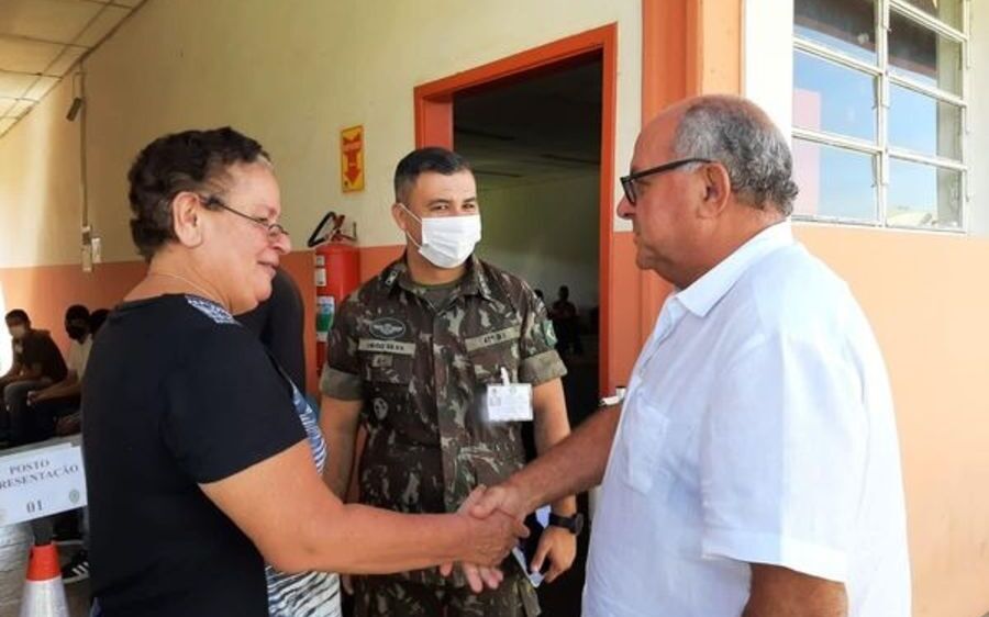 Prefeito Réus Fornari participa da seleção complementar do 47° Batalhão de Infantaria do Exército Br