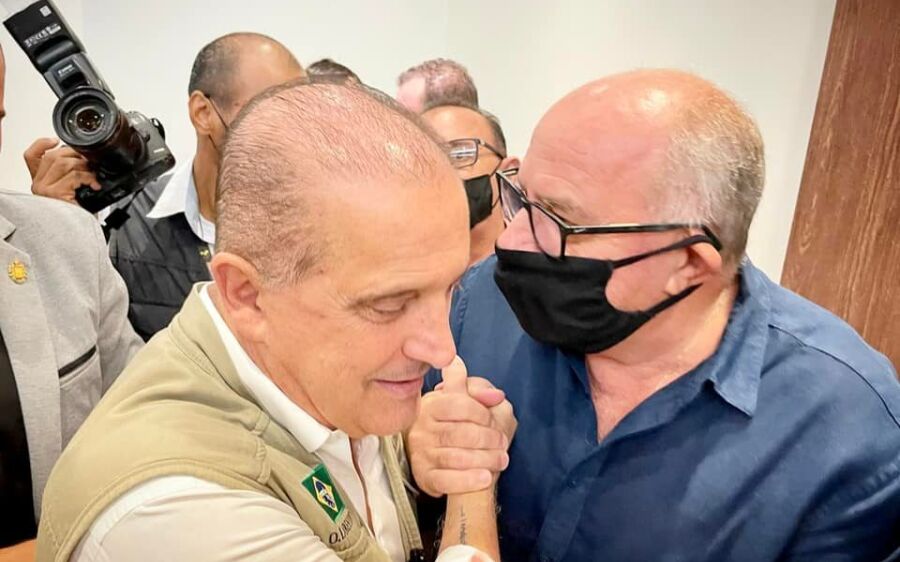 Prefeito  Réus Fornari  participa de  audiência com o Ministro Onyx Lorenzoni