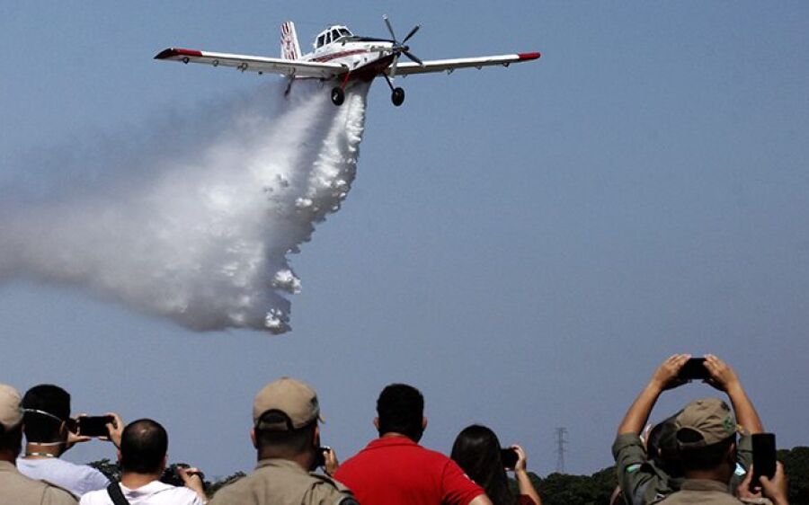 Governo do Estado entrega  R$ 56,6 milhões em aeronaves,  viaturas e embarcações para o  (CBMMS) 