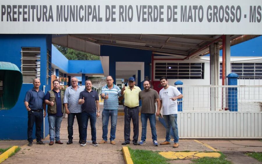Deputado Coronel  Davi e Rodolfo Nogueira  visitam Rio Verde