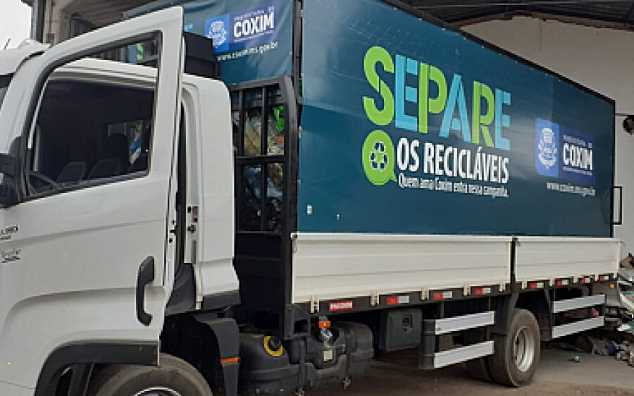 Coleta Seletiva volta a  regularidade em Coxim