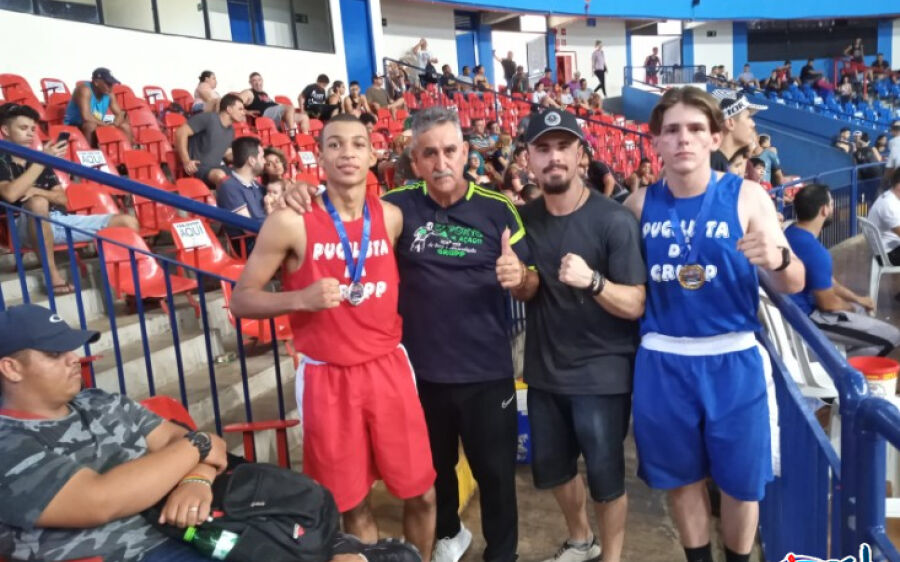 Atletas do Boxe de Sonora fazem bonito em competição na Capital e conquistam vaga no estadual