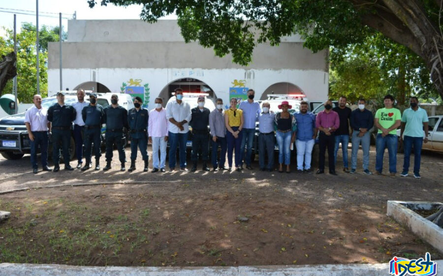 5º Batalhão de Polícia Militar de Coxim recebe novas viaturas