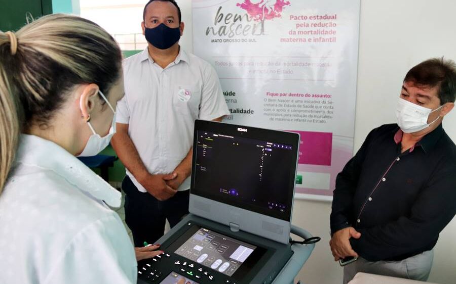 Projeto Bem Nascer: Coxim recebe aparelho de Ultrassom