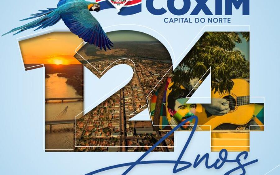 Coxim celebra 124 anos no próximo dia 11 com extensa programação 