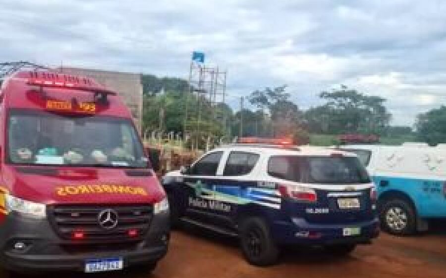 Trabalhador morre carbonizado e outro tem 90% do corpo queimado com descarga elétrica em MS
