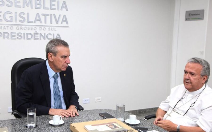 Paulo Corrêa ressalta  importância da parceria com arquidiocese de  Campo Grande