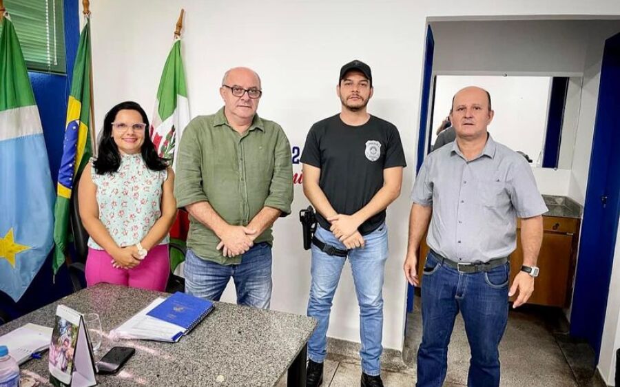 Prefeito Réus  Fornari reúne com o  Presidente do ConSeg  para debater a operação CIDADE SEGURA