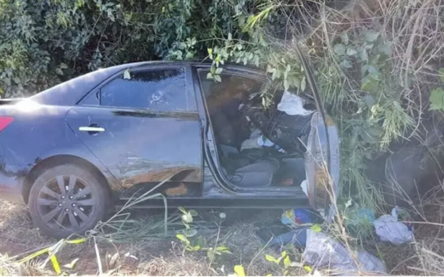 Criança e dois adultos morrem em colisão de frente na BR-262