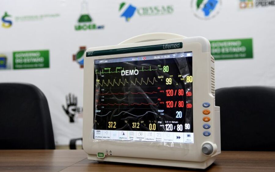 Parceria entre SES e Ministério da Saúde garante 100 monitores multiparamétricos para MS