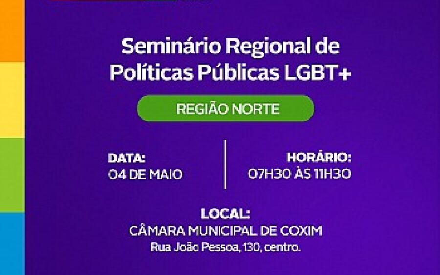 Coxim sediará Seminário  Regional de Políticas Públicas LGBT+