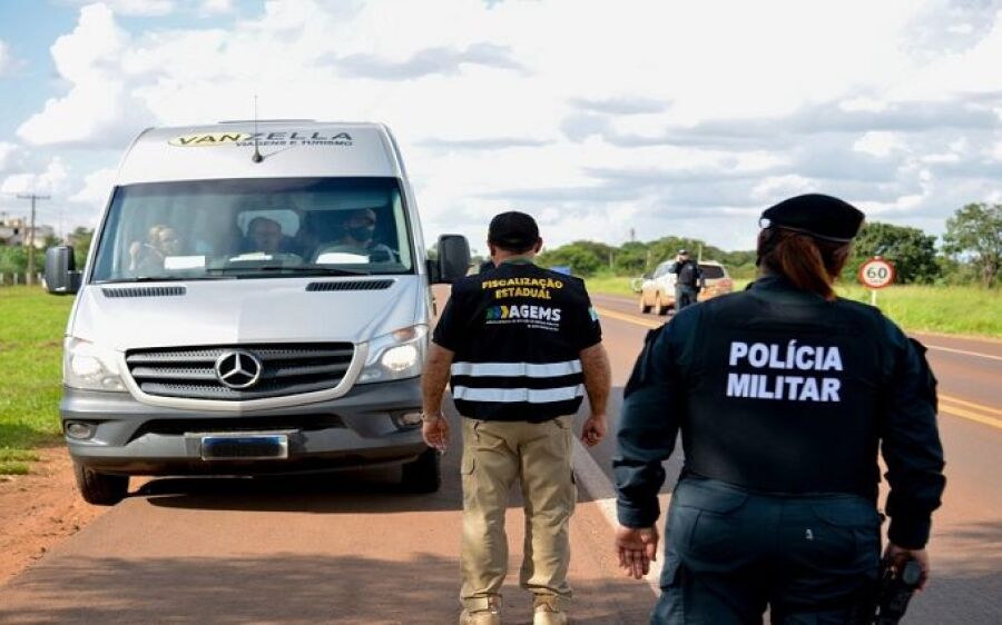 AGEMS intensifica fiscalização para combater o transporte clandestino interestadual
