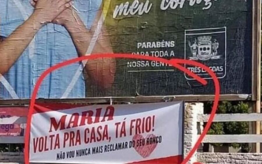 Maria, volta pra casa, tá frio: pedido em MS bomba e toma conta das redes sociais 