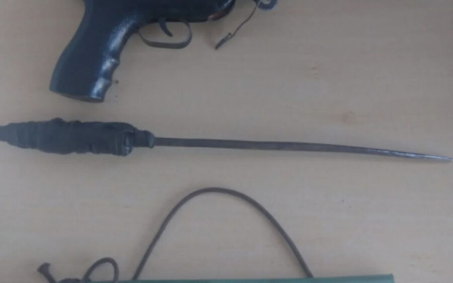 Polícia Militar prende homem com arma artesanal em Pedro Gomes