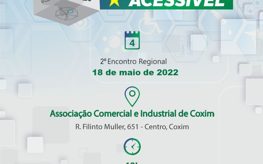 Encontro MS  Acessível  será dia 18  em Coxim