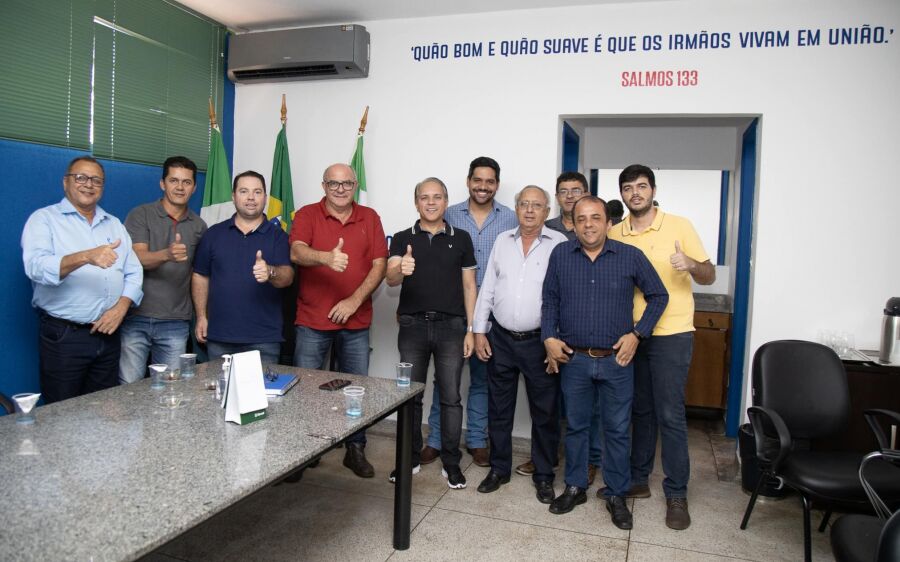 Coronel David visita  Rio Verde