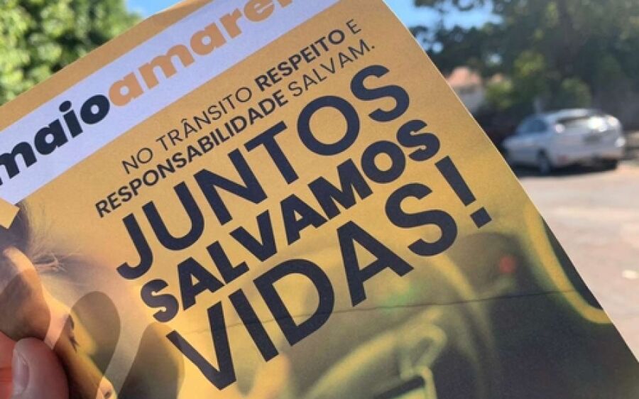 Câmara apoia movimento Maio Amarelo para redução de acidentes no trânsito