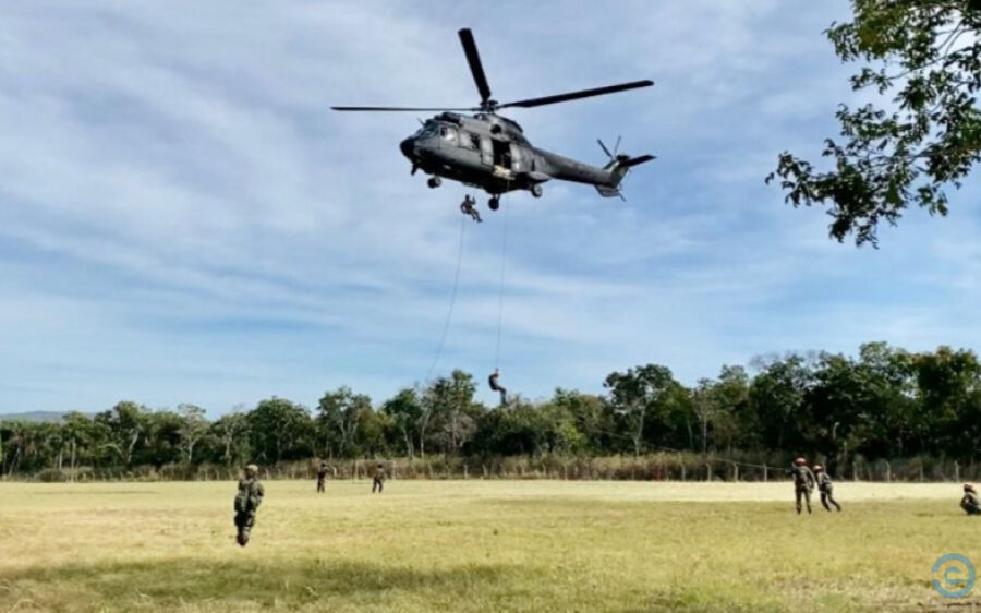 Polícia Militar e Forças de Segurança finalizam Estágio de Adaptação de Operações Aeromóveis no 47º 