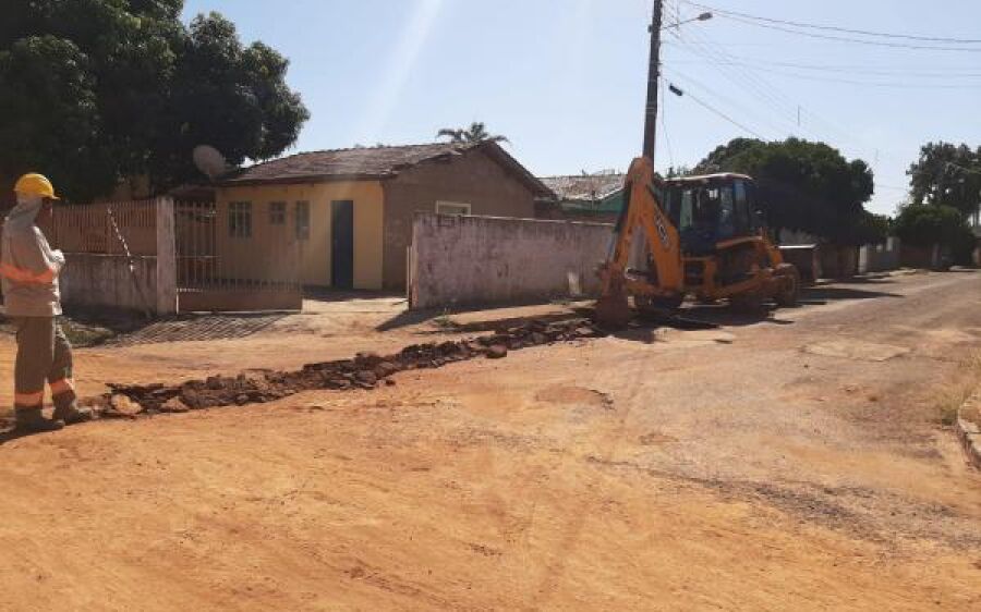 Sanesul investe na ampliação do sistema de esgoto em Rio Verde